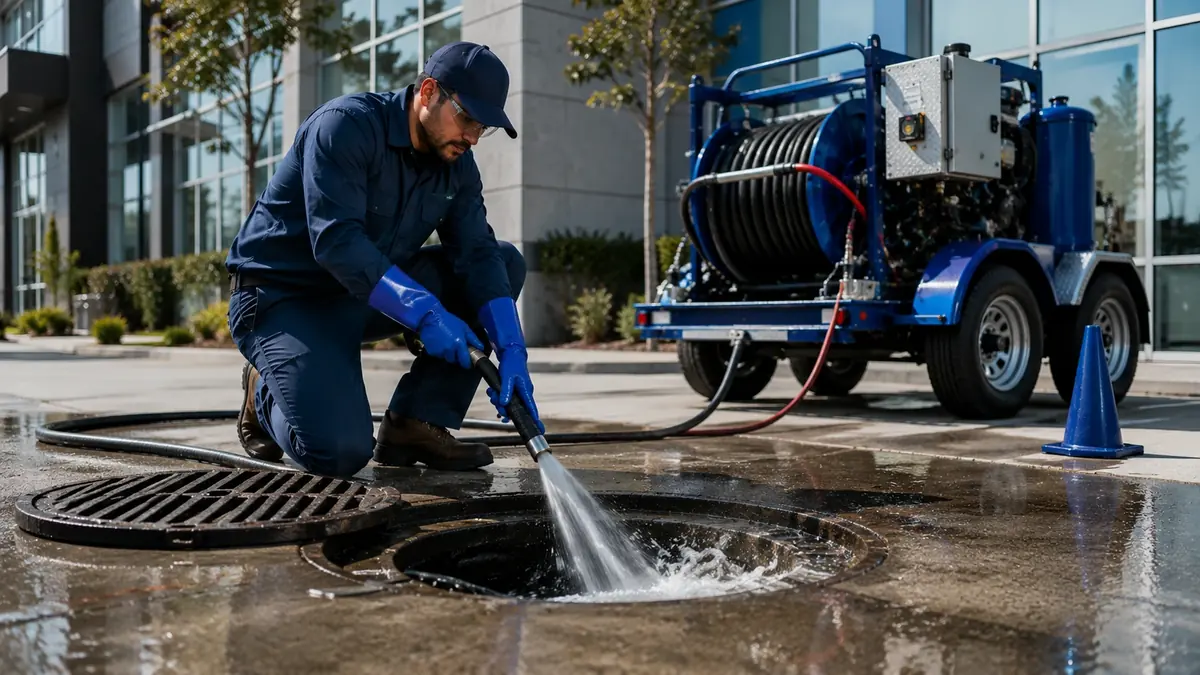 Commercial Hydro Jet Drain Cleaning in San Lucas