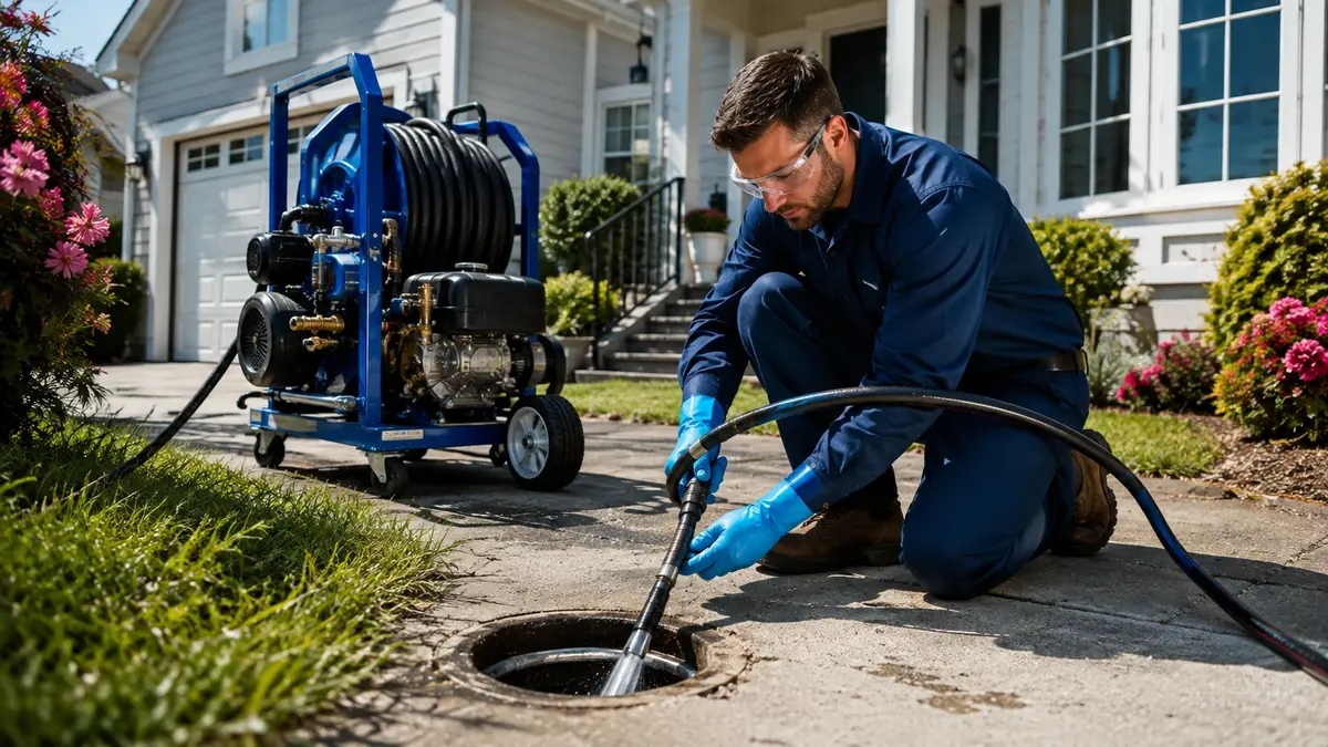 Residential Hydro Jet Drain Cleaning in San Lucas