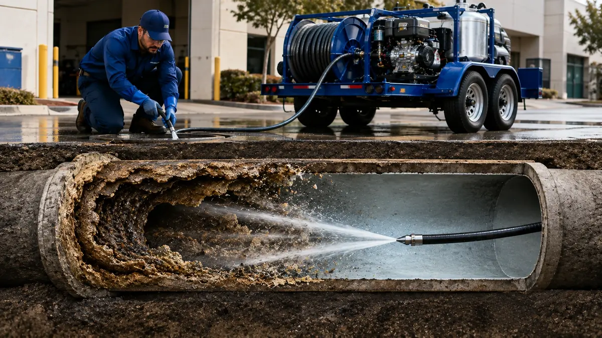 Sewer Pipe Descaling in San Lucas